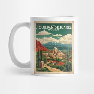 Jiquilpan de Juarez Michoacan Tourism Travel Vintage Mug